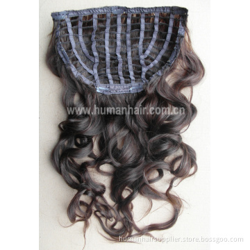 New Product Half Wig, 100% Remy Chinese Human Hair